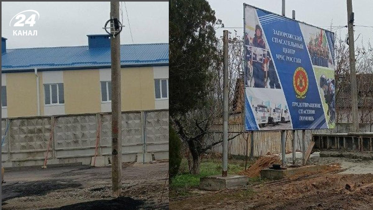 Нова база на окупованому Запоріжжі - що будують росіяни