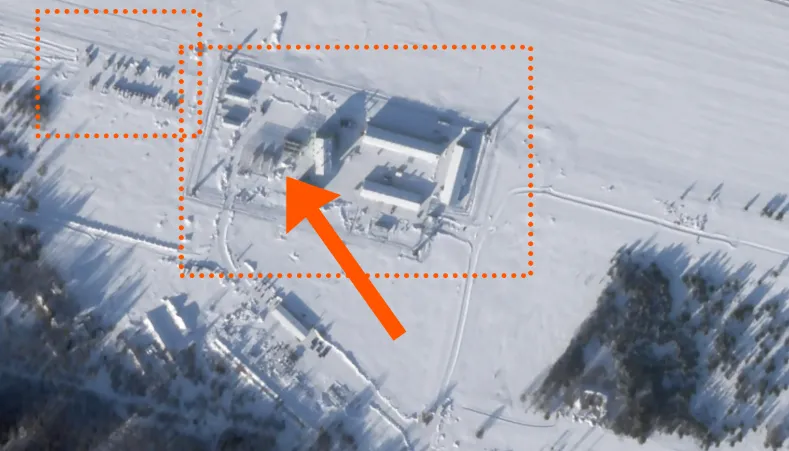 Супутниковий знімок розташування Супутниковий знімок розташування