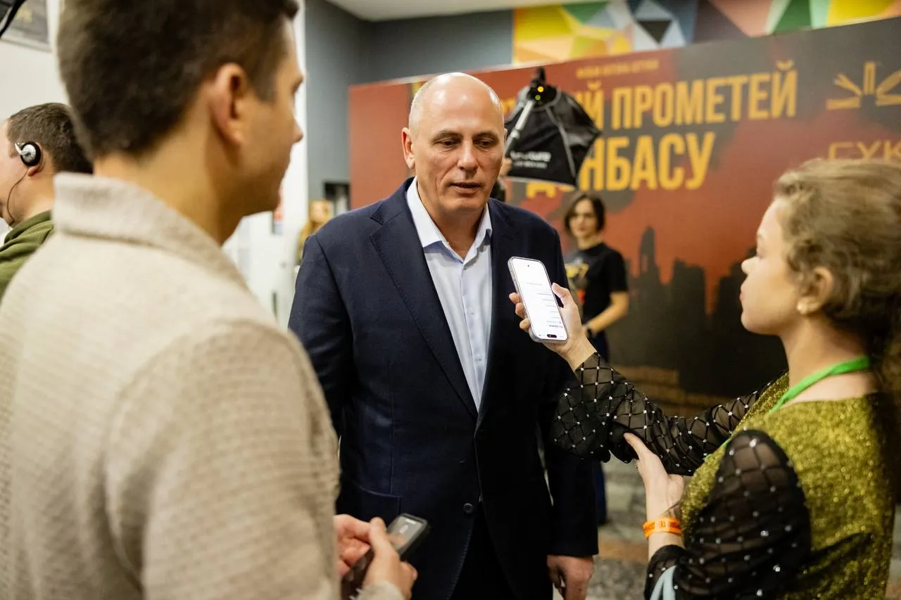 Анатолій Боричевський на прем'єрі фільму