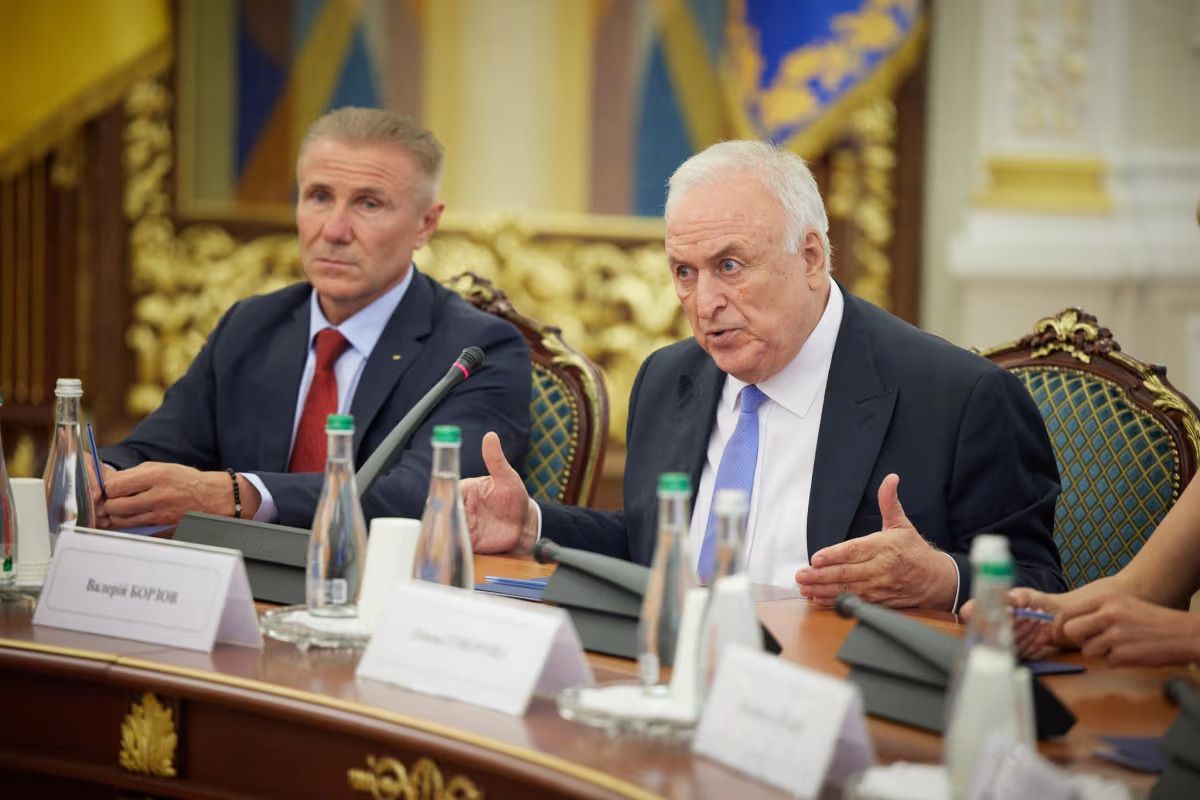 Сергій Бубка та Валерій Борзов