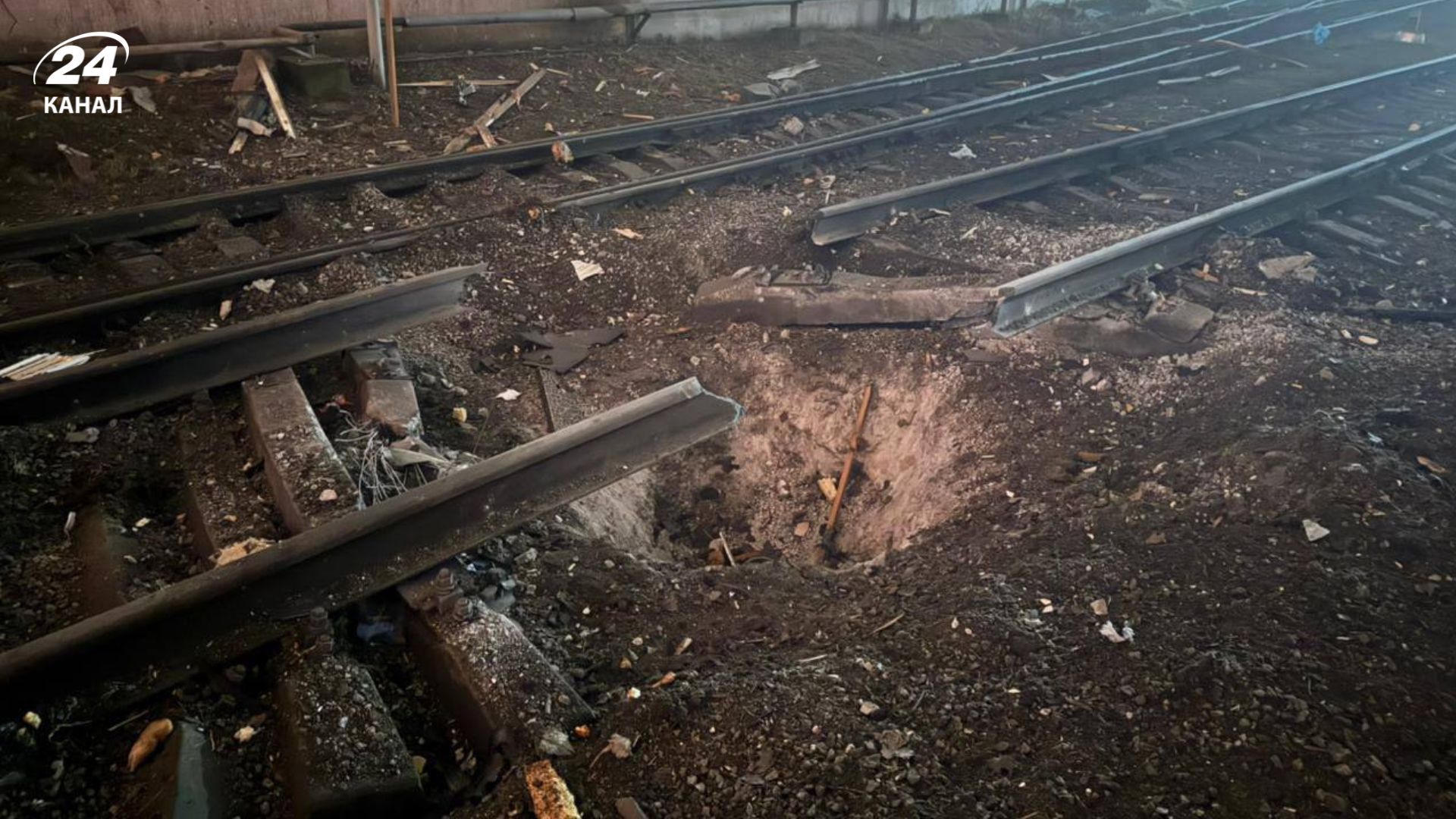 Ворог вдарив по залізничній інфраструктурі Одещини