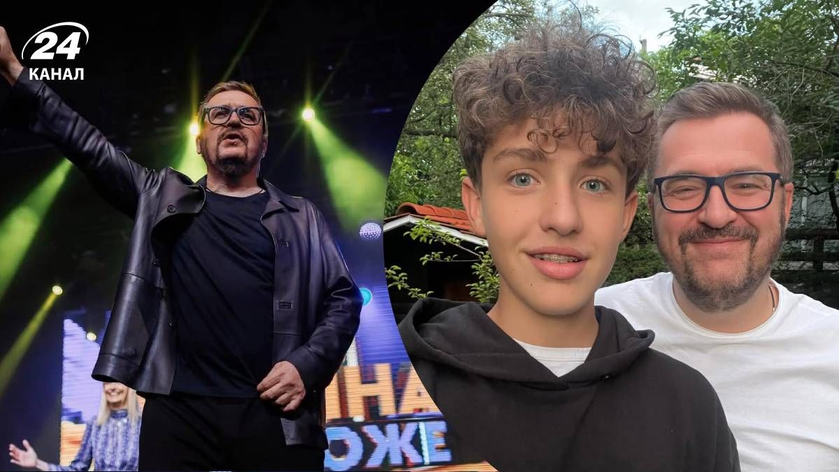 Александр Пономарев с сыном