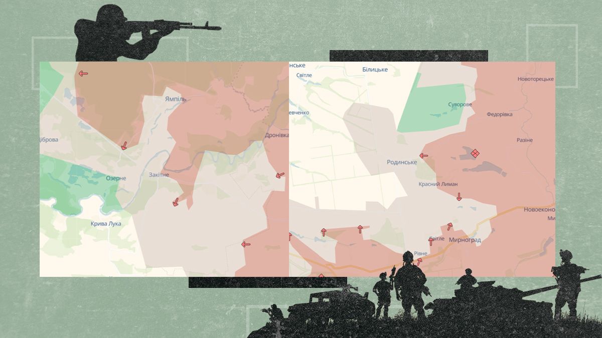 Як змінилася лінія фронту за тиждень Як змінилася лінія фронту за тиждень