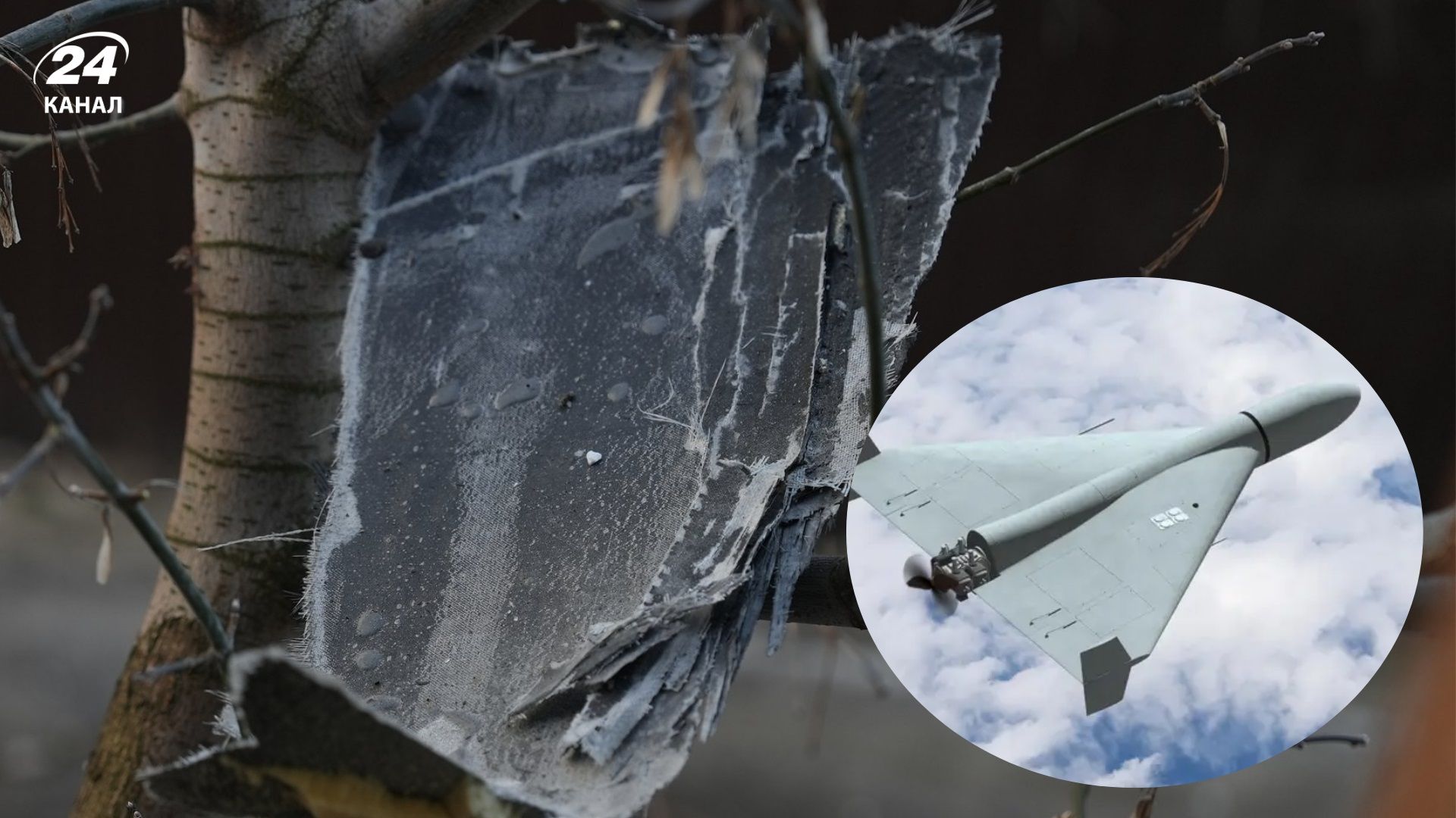 В Сумах "Шахед" упал на многоэтажку