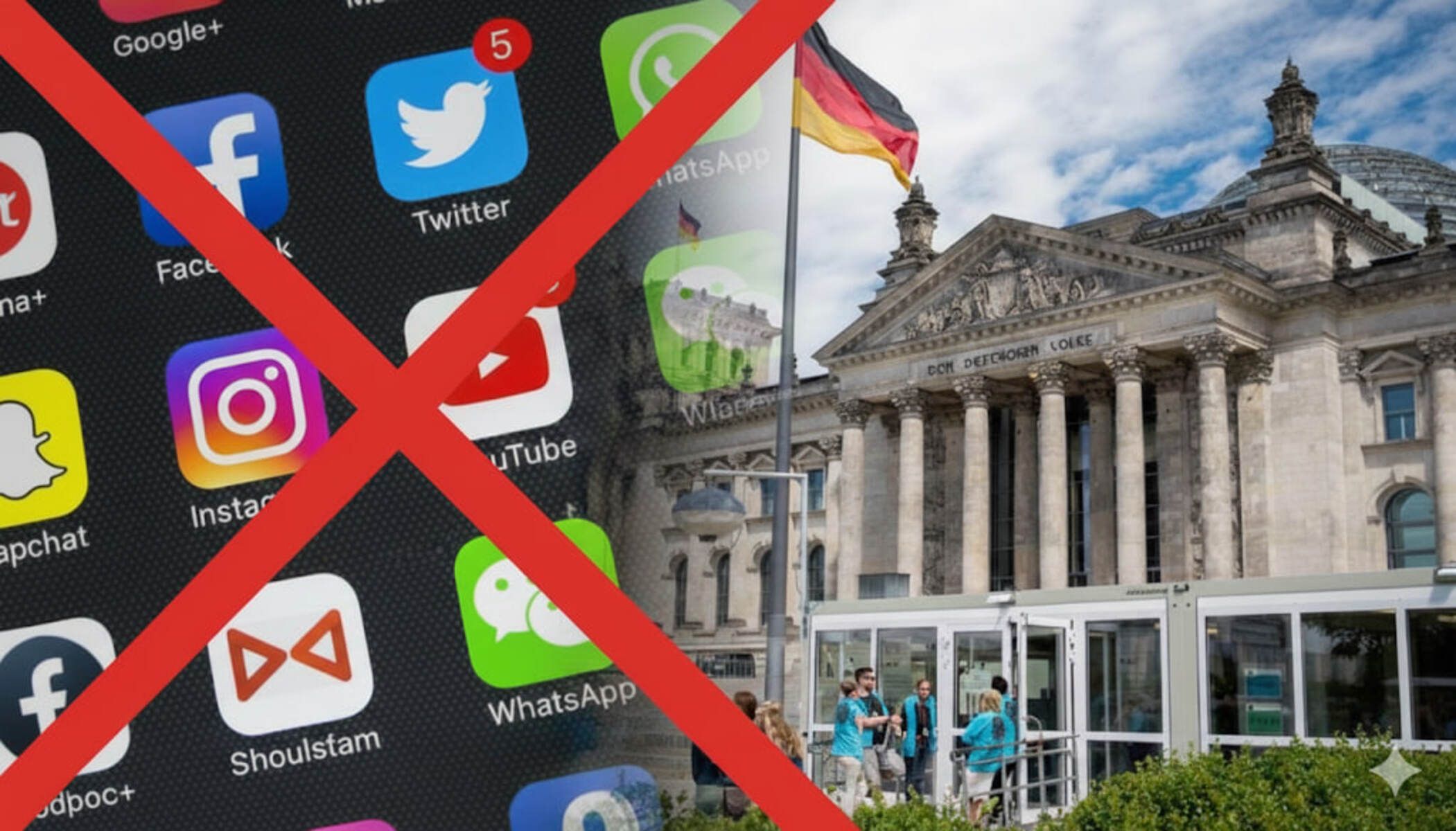 У Берліні готують вікові ліміти для користувачів соцмереж У Берліні готують вікові ліміти для користувачів соцмереж