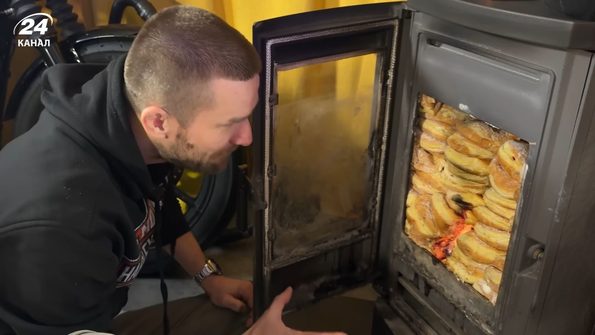 Польский ютубер начал отапливать дом пончиками