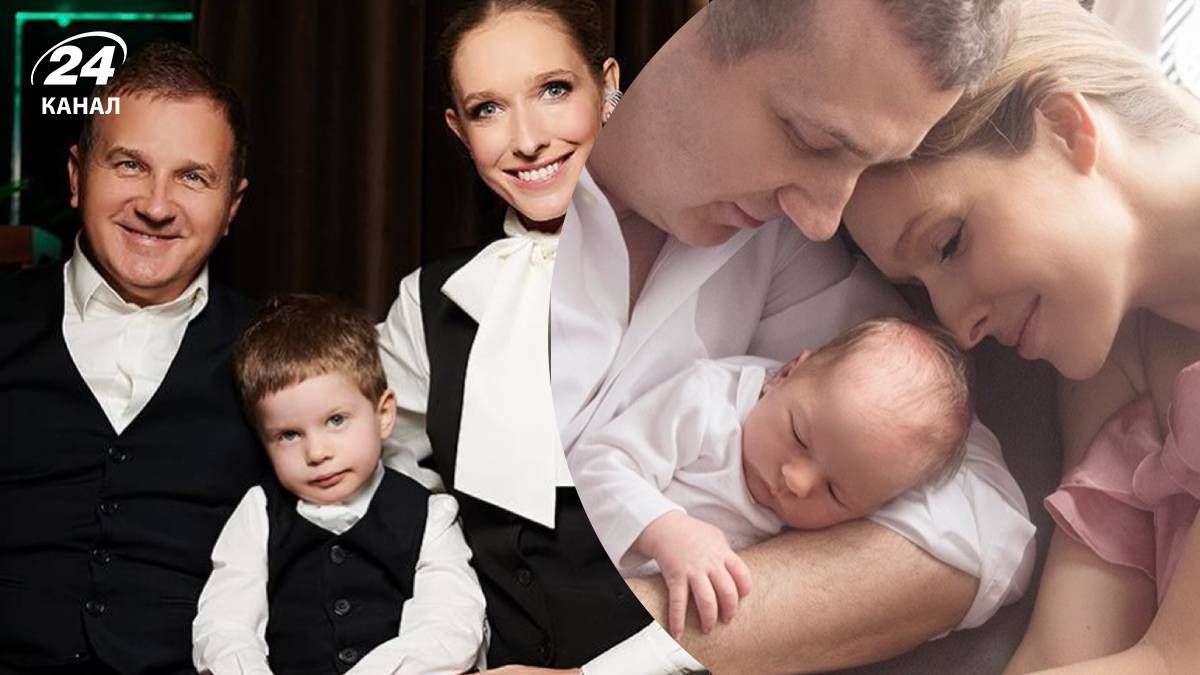 Юрій Горбінов і Катерина Осадча з сином Іваном