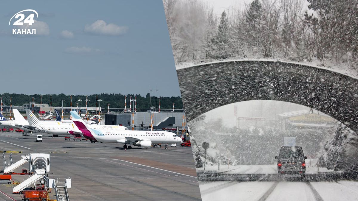 Аэропорт в Кишиневе не работает из-за непогоды