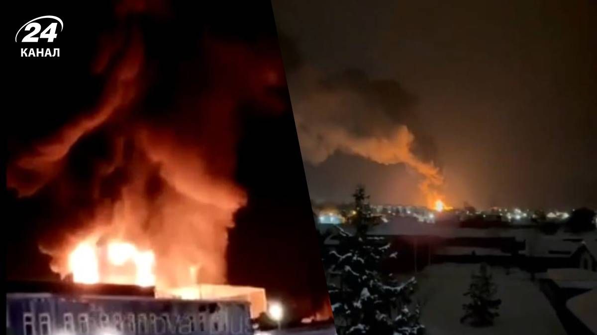 СБУ атакувала російську нафтобазу - 24 Канал