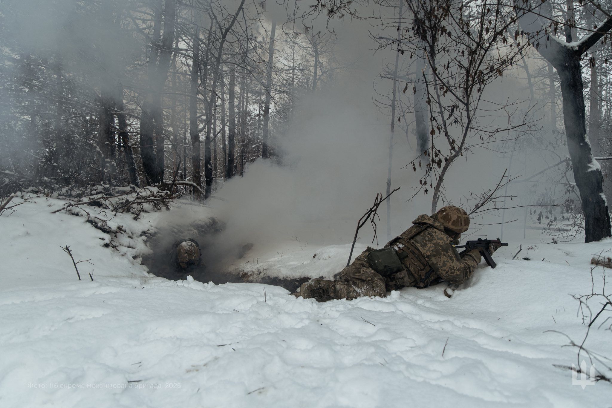 Українські військові на фронті Українські військові на фронті