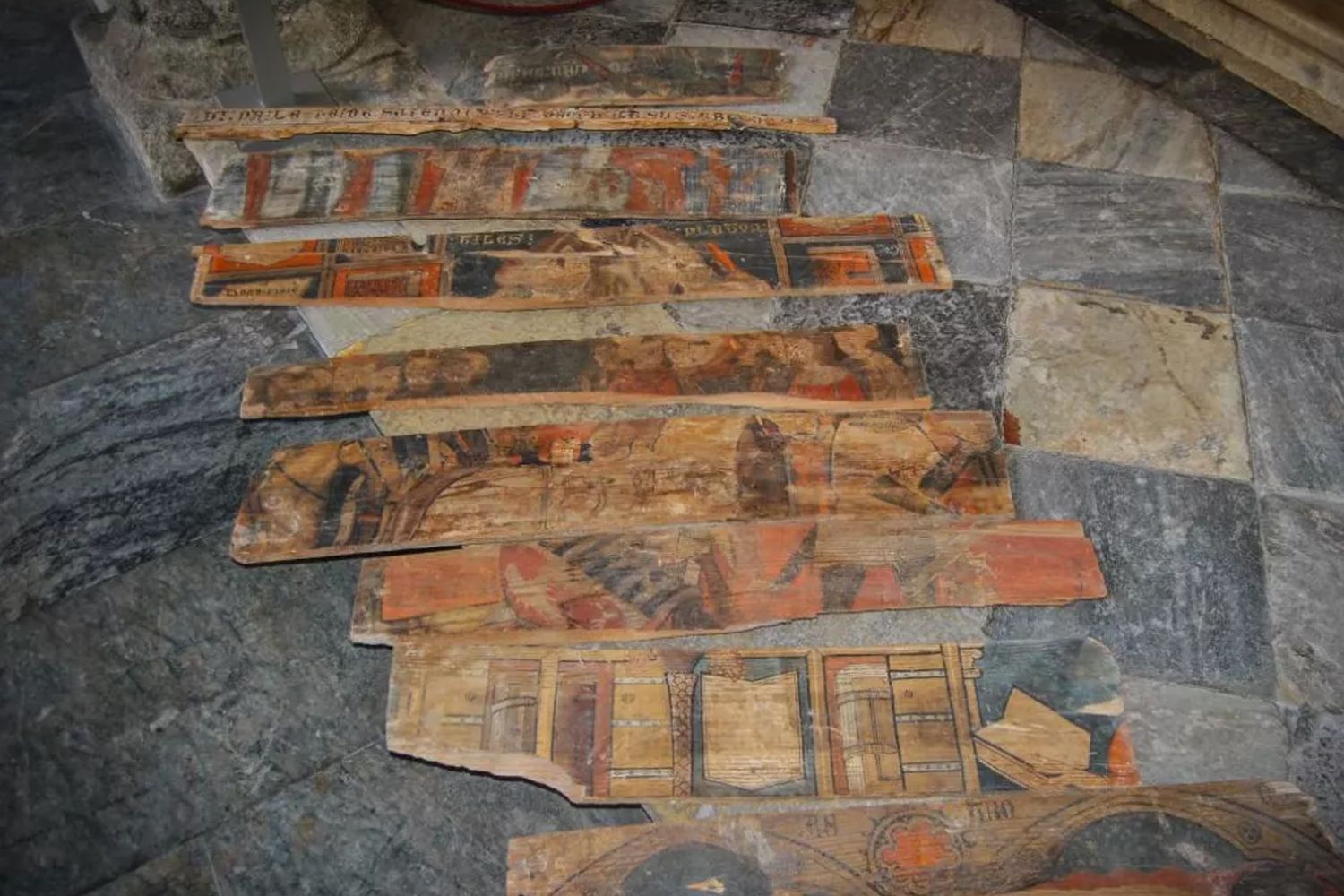 В Толедо под домом нашли средневековые панели под домом