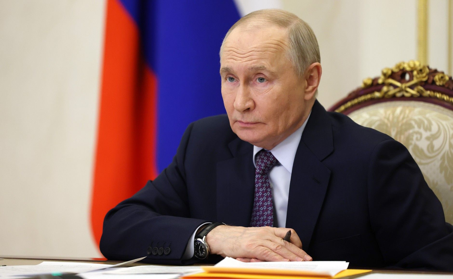 Російський диктатор Путін Російський диктатор Путін