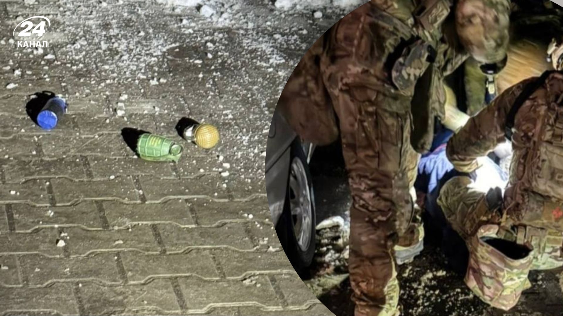 Буковинца, который бросил гранату в полицейских, взяли под стражу