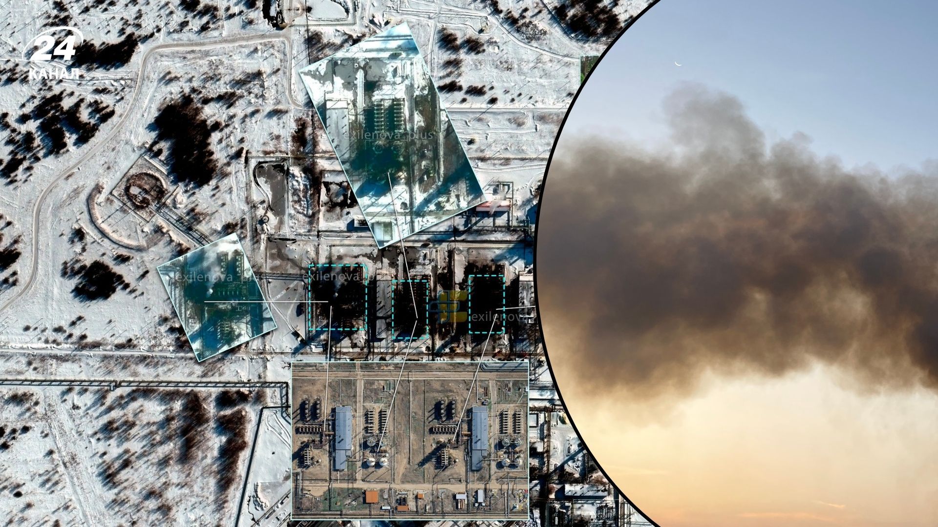 Нефтегорский ГПЗ получил значительные повреждения