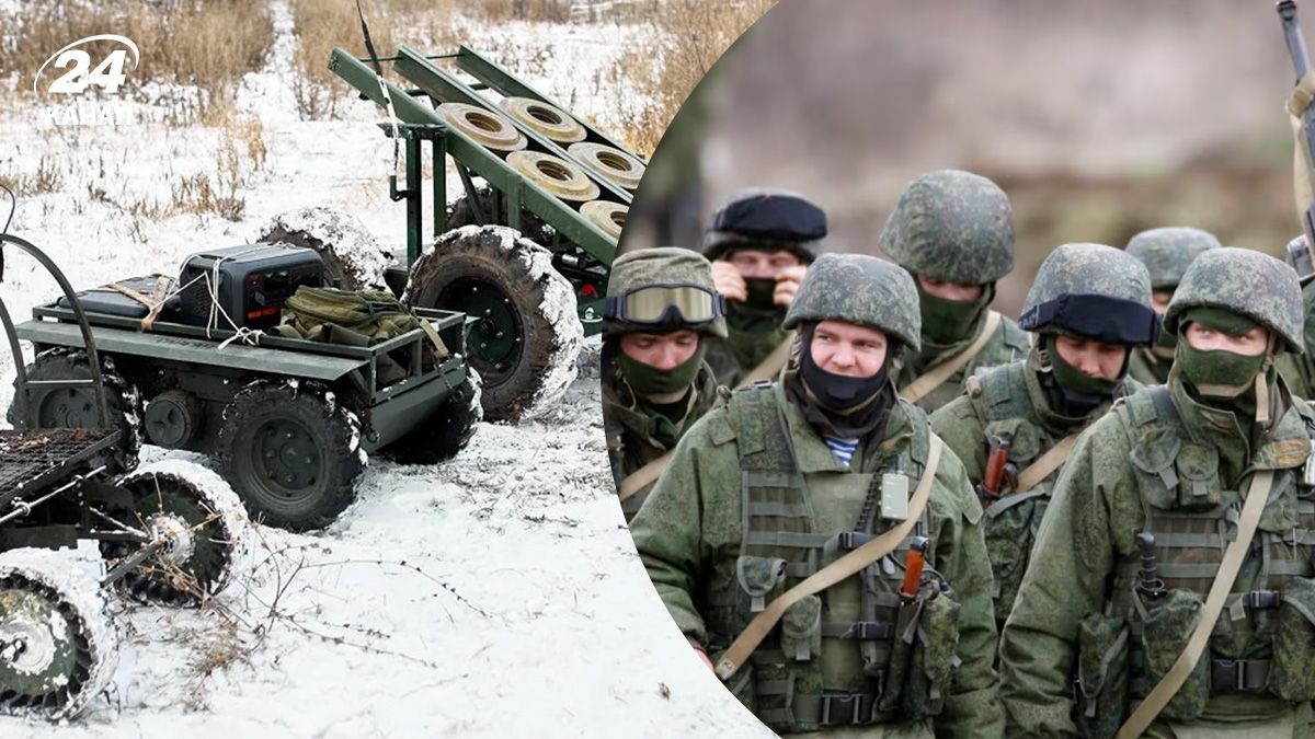 Украинские военные используют на фронте роботов