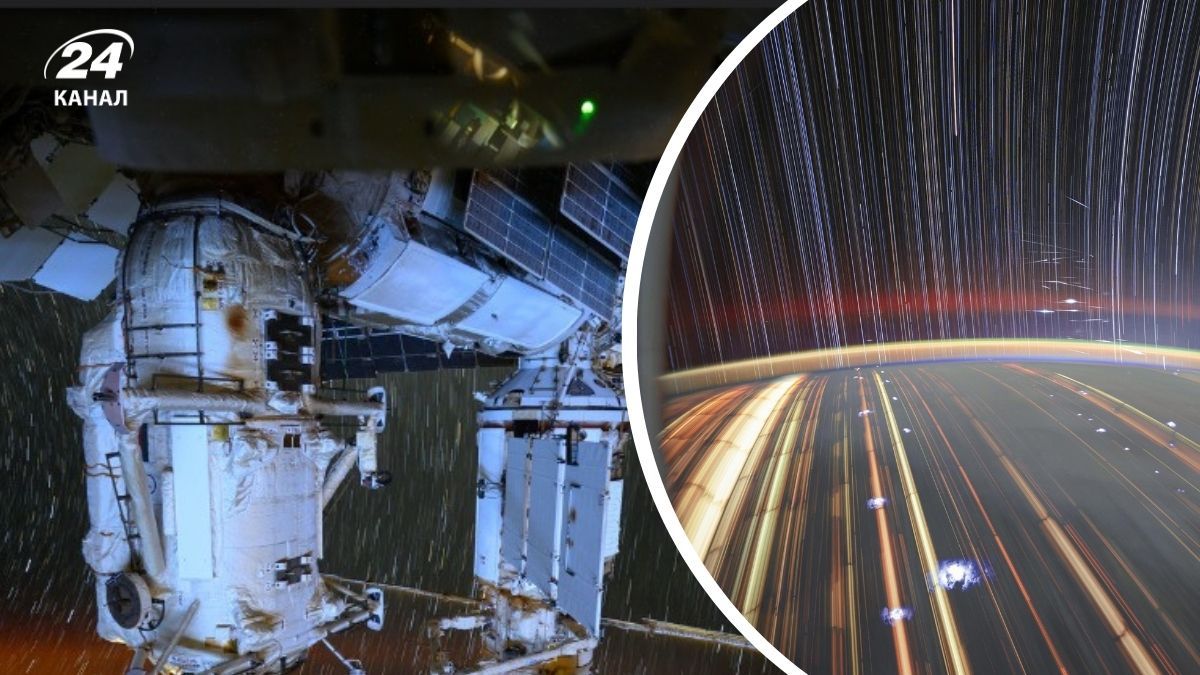 Земля в световых полосах – необычный кадр с МКС