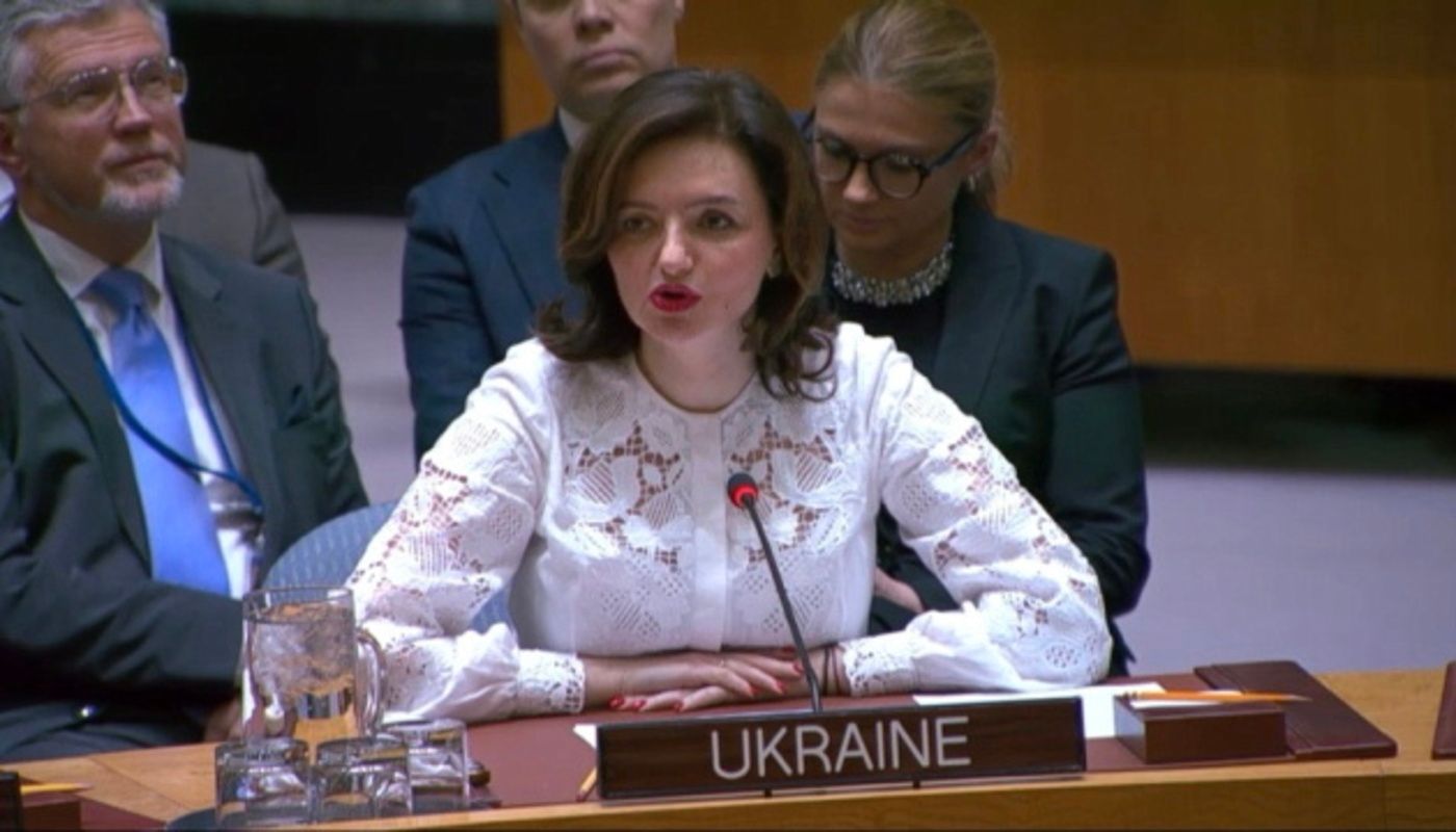 Беца выразила позицию Украины относительно территориальных уступок России