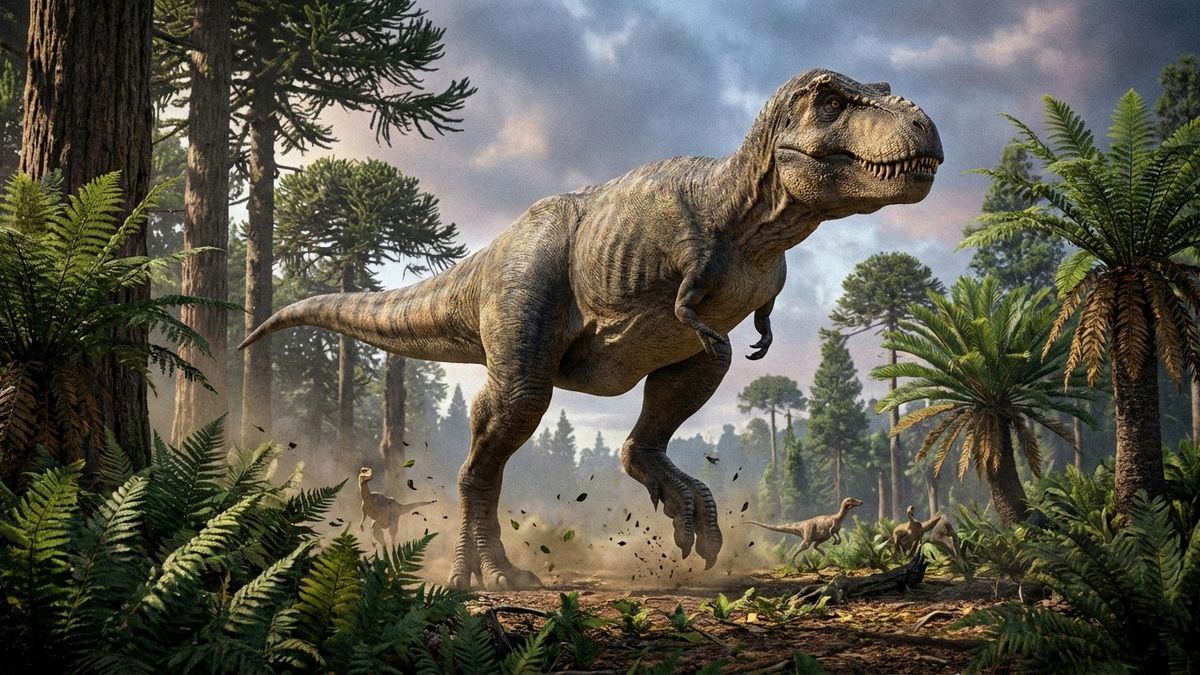 Тираннозавр бежал на цыпочках – новое исследование о скорости и походке