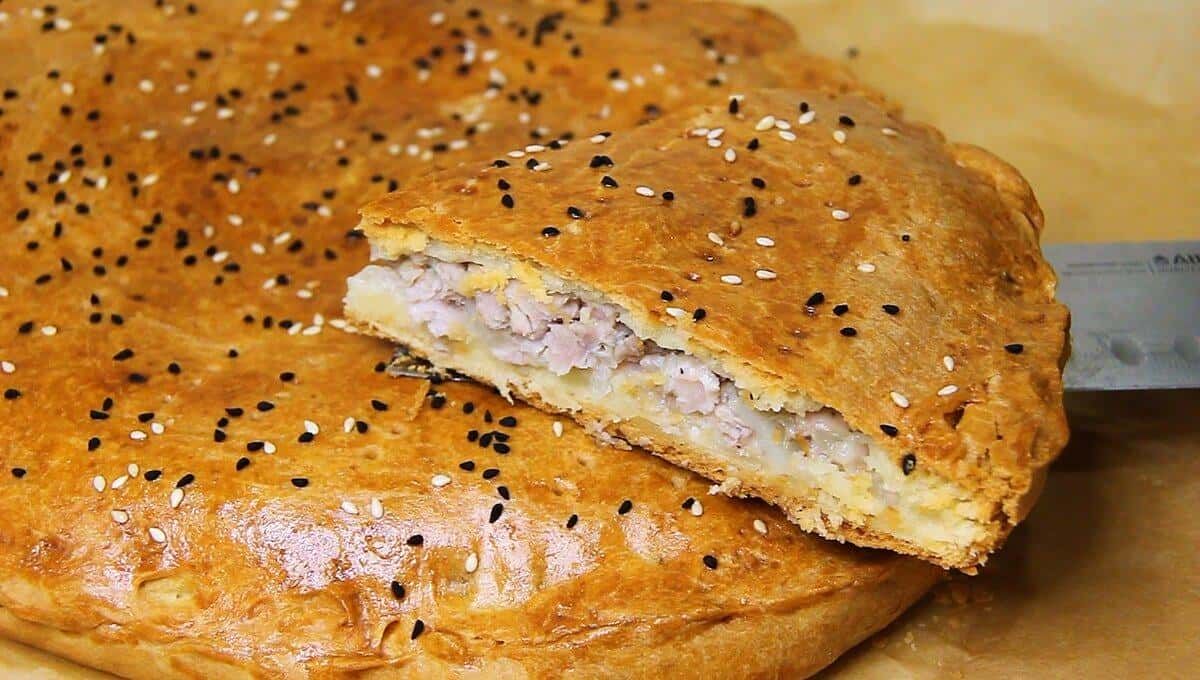 Вкусный пирог с мясом Вкусный пирог с мясом