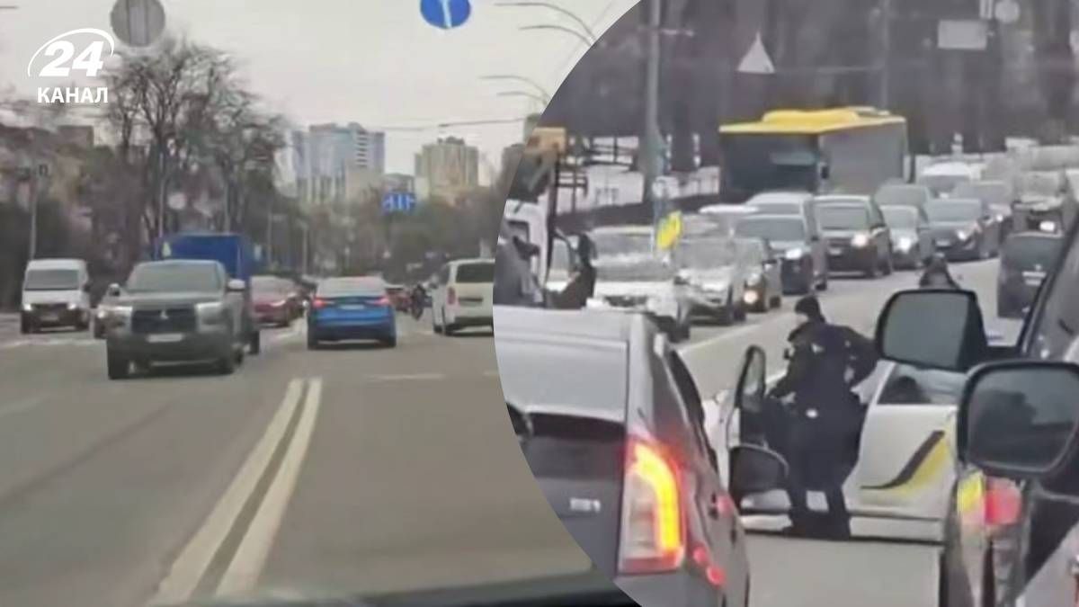 У Києві поліція влаштувала стрілянину під час гонитви - 24 Канал