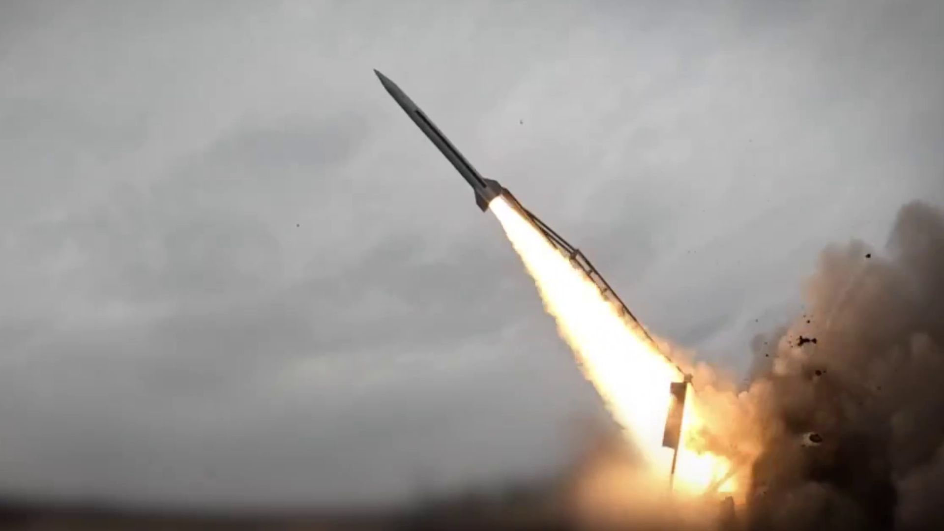 Испытания ракеты FP-7