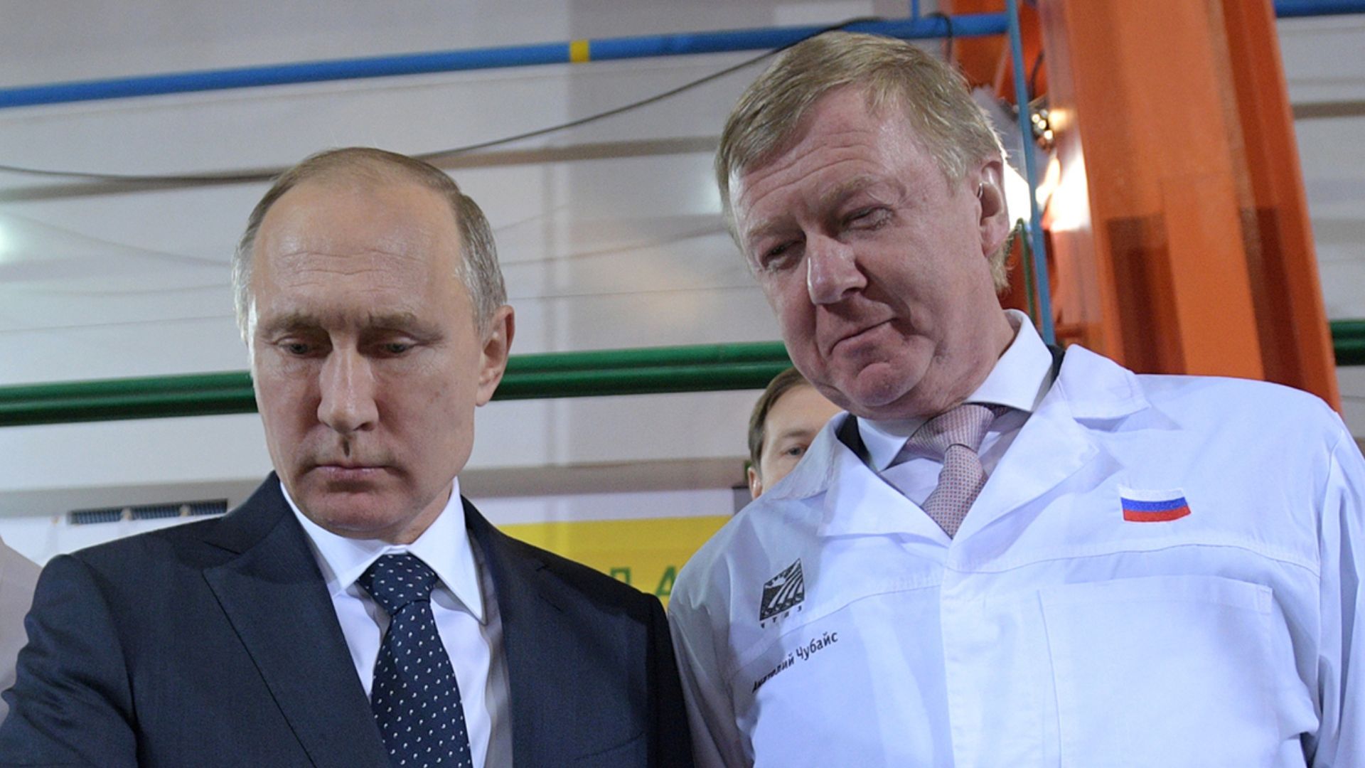 Владімір Путін і Анатолій Чубайс