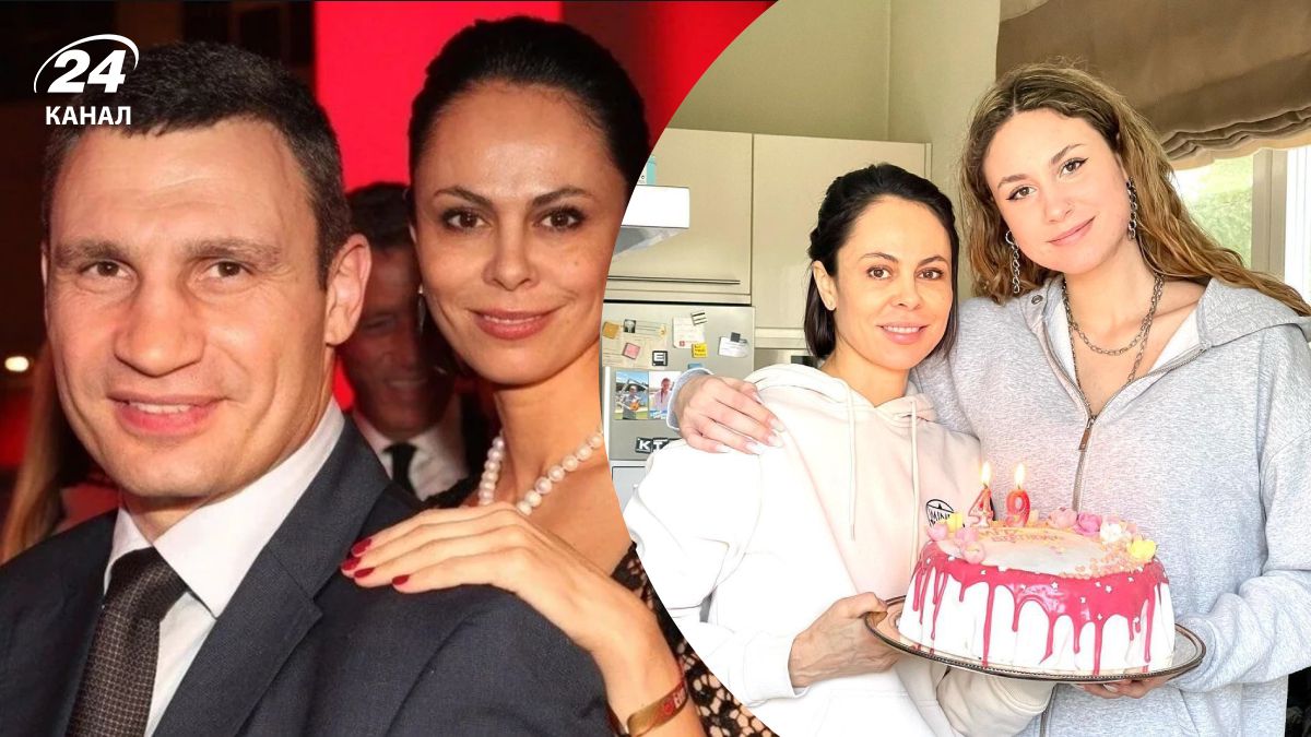 Віталій Кличко та Наталія Єгорова з донькою Віталій Кличко та Наталія Єгорова з донькою