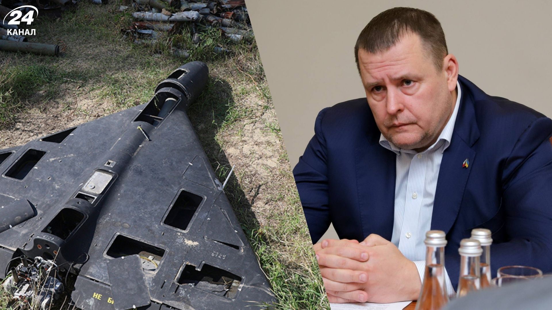 У Дніпрі збитий "Шахед" впав за 10 метрів від будинку мера Філатова - Дніпро У Дніпрі збитий "Шахед" впав за 10 метрів від будинку мера Філатова - Дніпро