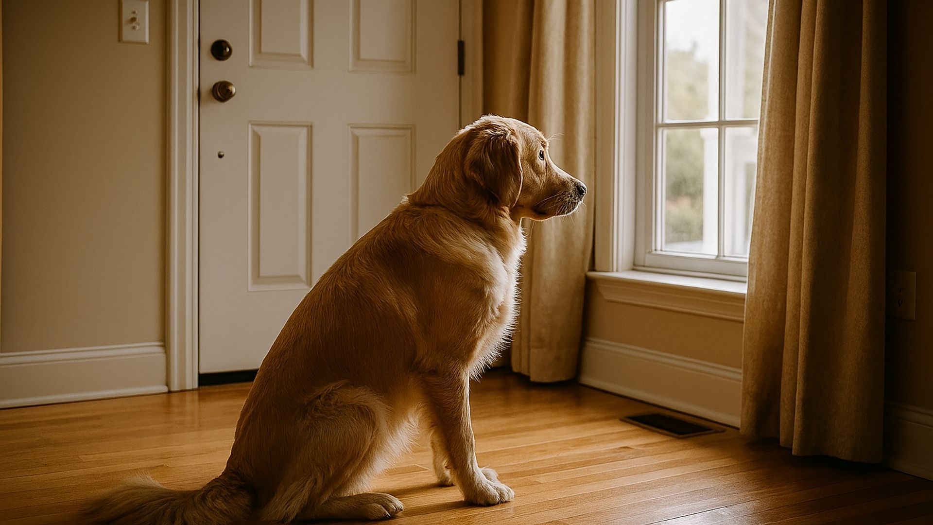 На сколько времени безопасно оставлять собаку одну дома На сколько времени безопасно оставлять собаку одну дома