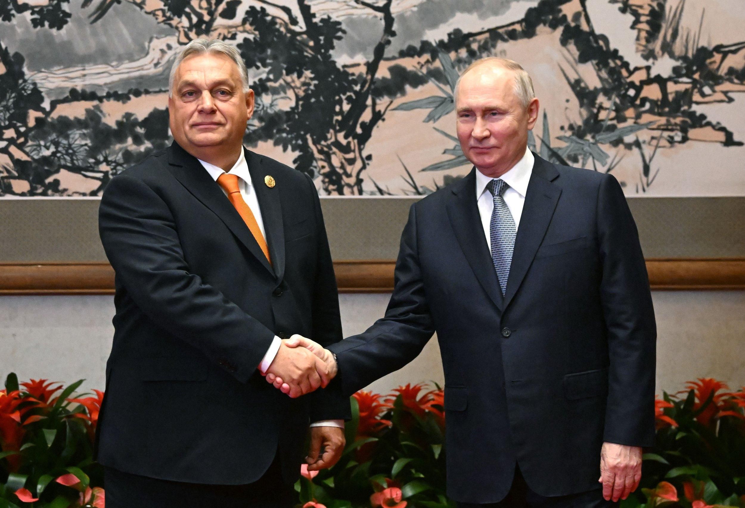 Разговор Путина и Орбана