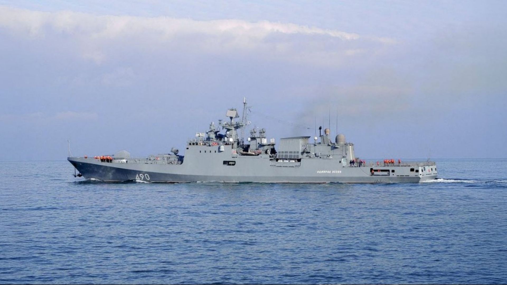 У Новоросійську уразили фрегат "Адмірал Ессен"