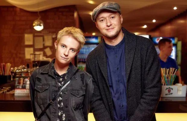 Андрій Хливнюк з ексдружиною