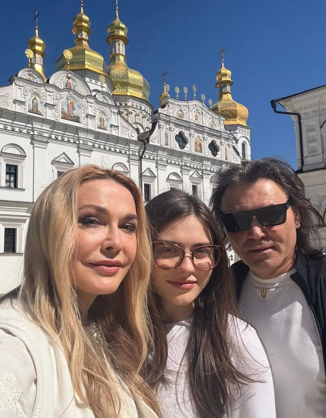 Сумська та Борисюк з донькою Сумська та Борисюк з донькою
