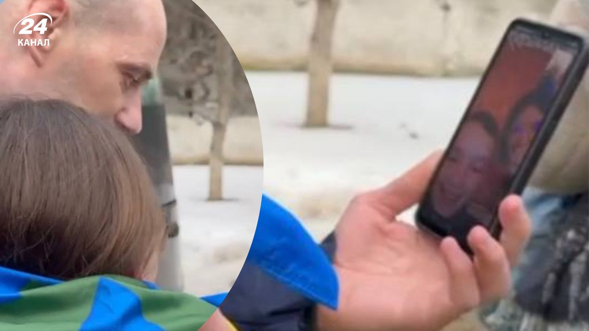 Освобожденный из плена впервые позвонил детям – щемящее видео