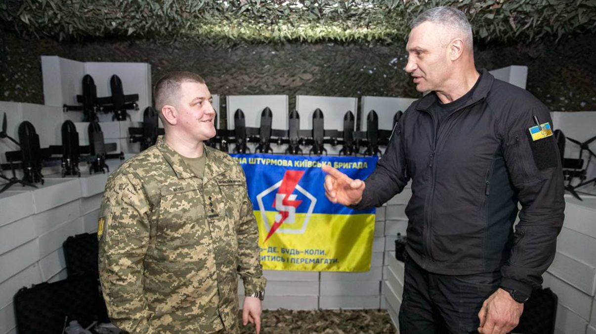 Бойцы 5 отдельной штурмовой бригады получили 1300 дронов от громады Киева, – Кличко - 24 Канал Бойцы 5 отдельной штурмовой бригады получили 1300 дронов от громады Киева, – Кличко - 24 Канал