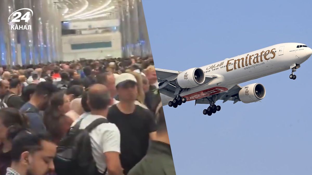 Возле аэропорта Дубая собрались немалые очереди Возле аэропорта Дубая собрались немалые очереди