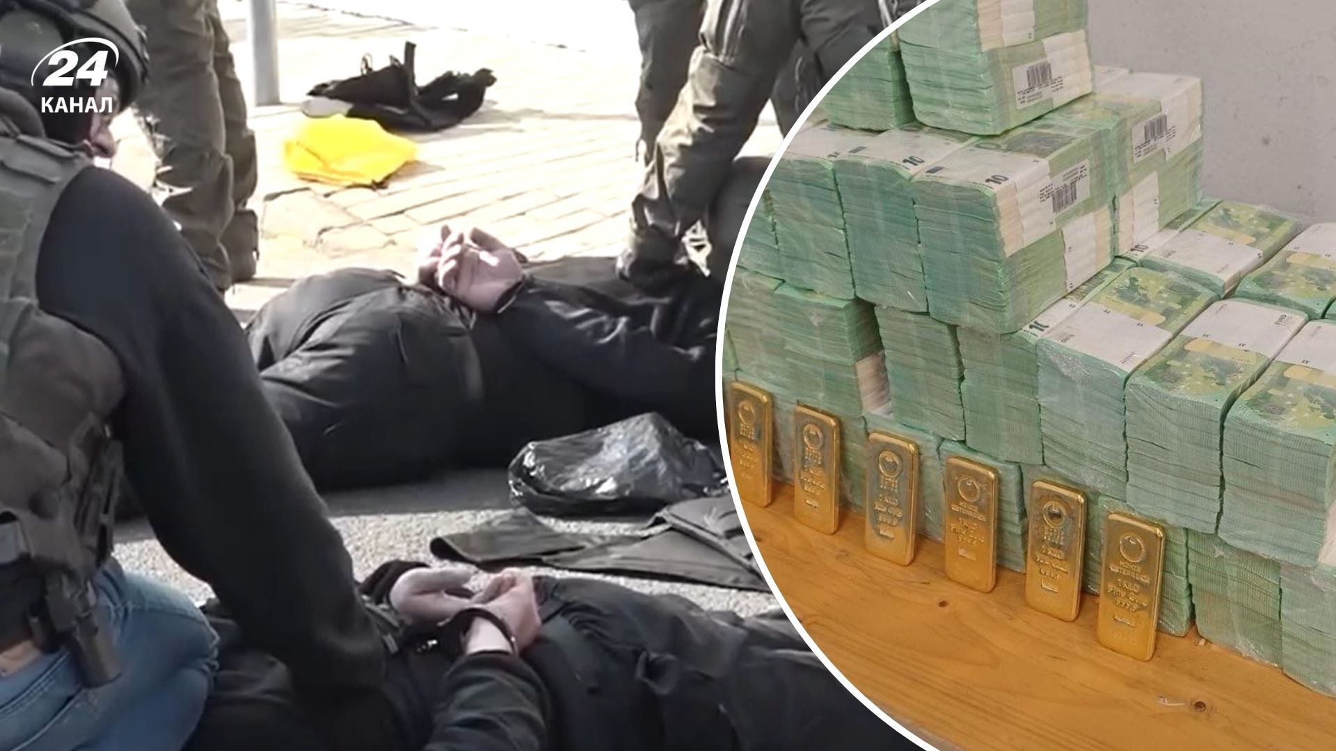 Венгрия показала фото наличности, которую захватили у украинских инкассаторов