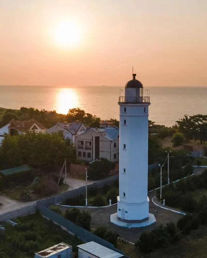 Санжійський маяк / фото INSIDE-UA