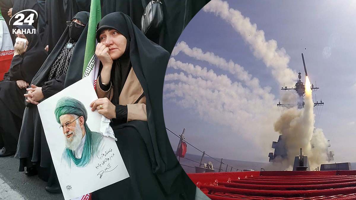 Іранські жінки у скорботі за Хаменеї, запуск ракет Tomahawk по Ірану з боку США