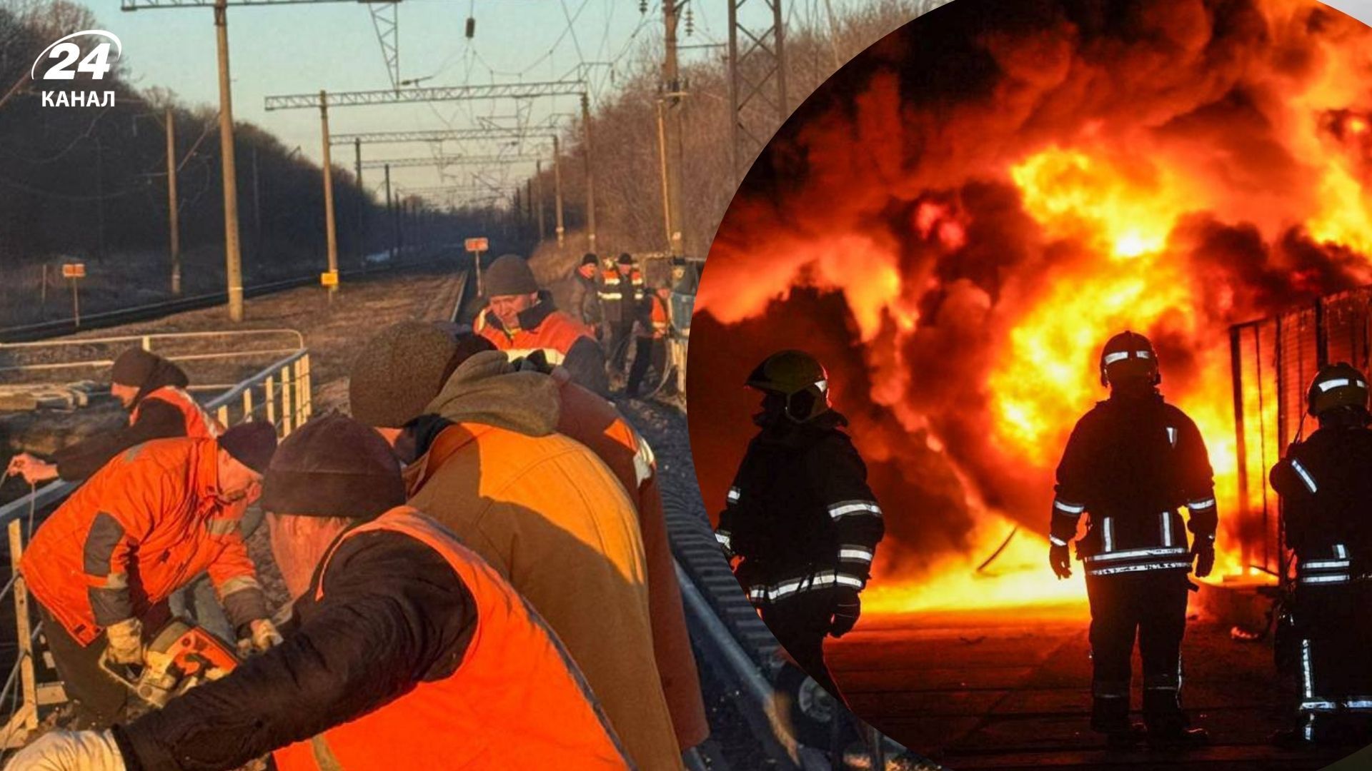 Окупанти обстріляли залізничну інфраструктуру України