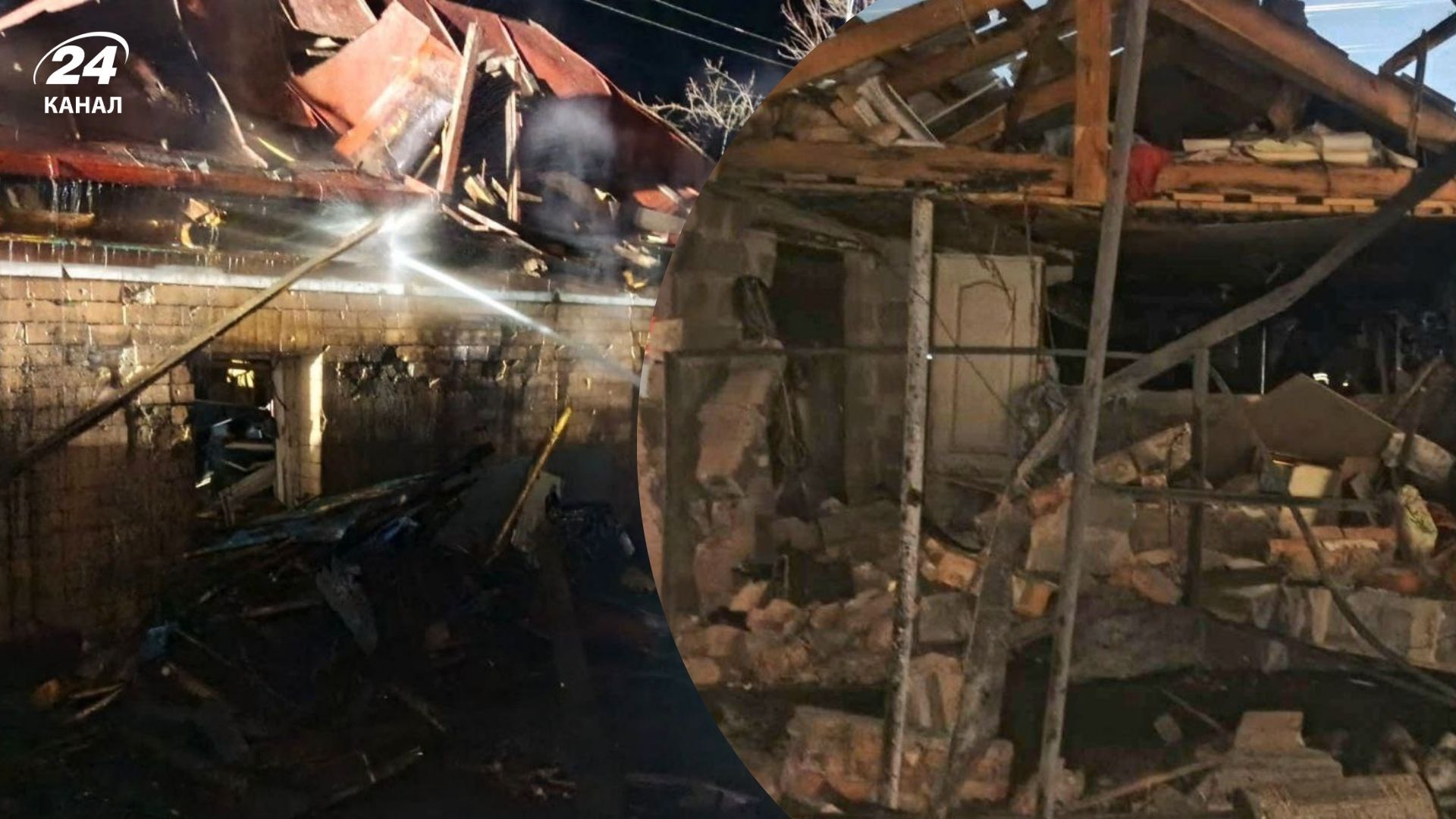 Российский дрон упал в общине в Черкасской области