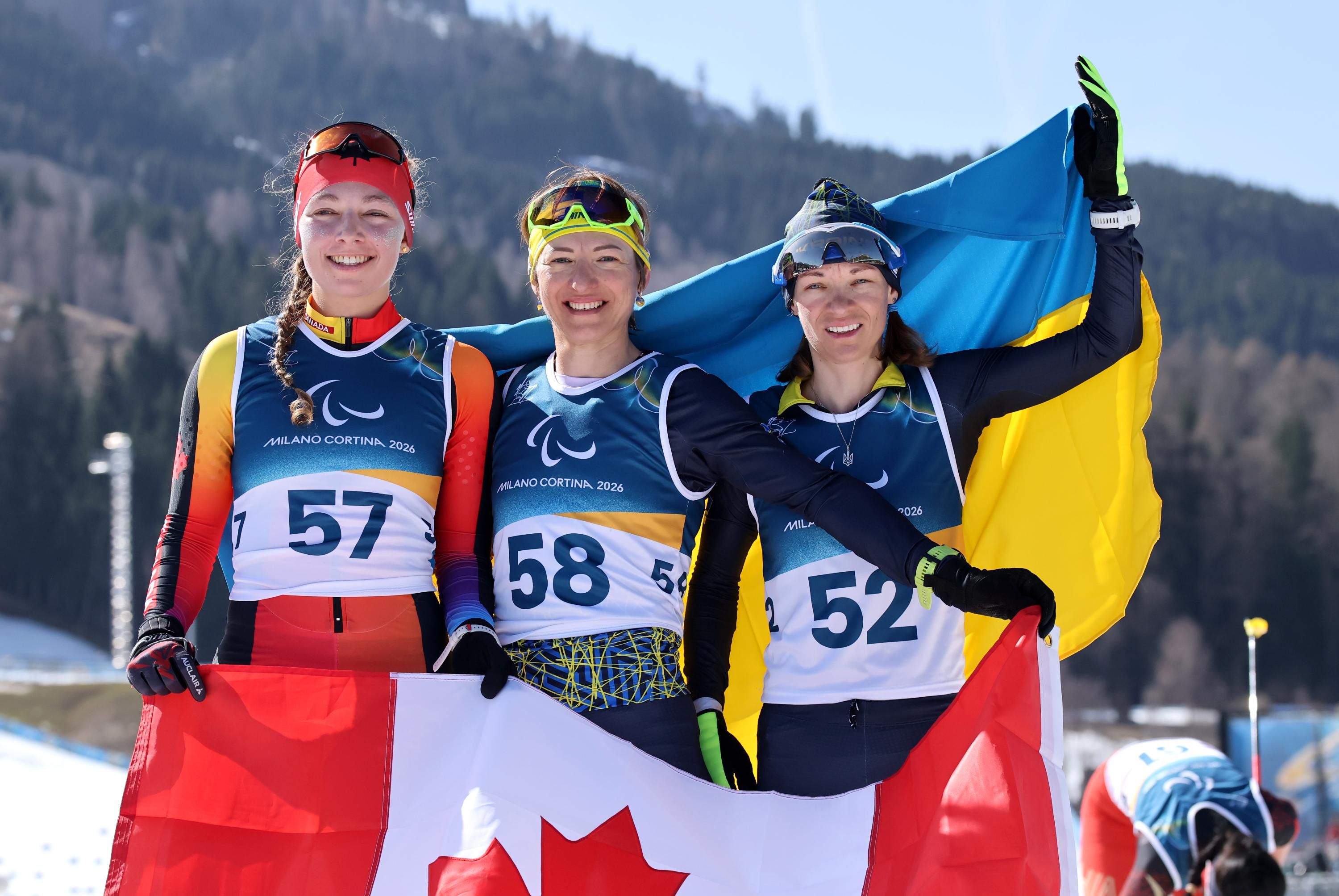 Україна виграла золото і бронзу в жіночому парабіатлоні
