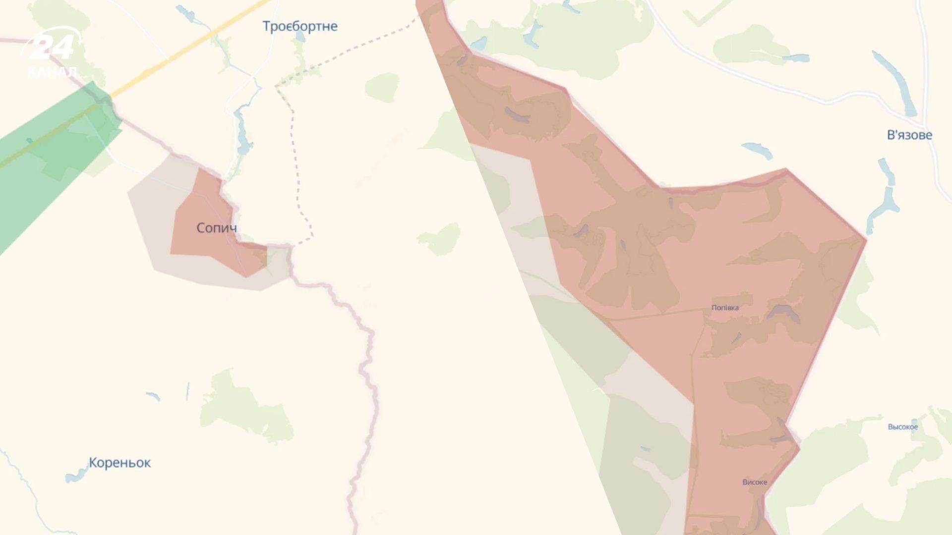 Росіяни окупували село Сопич на Сумщині, – DeepState - 24 Канал