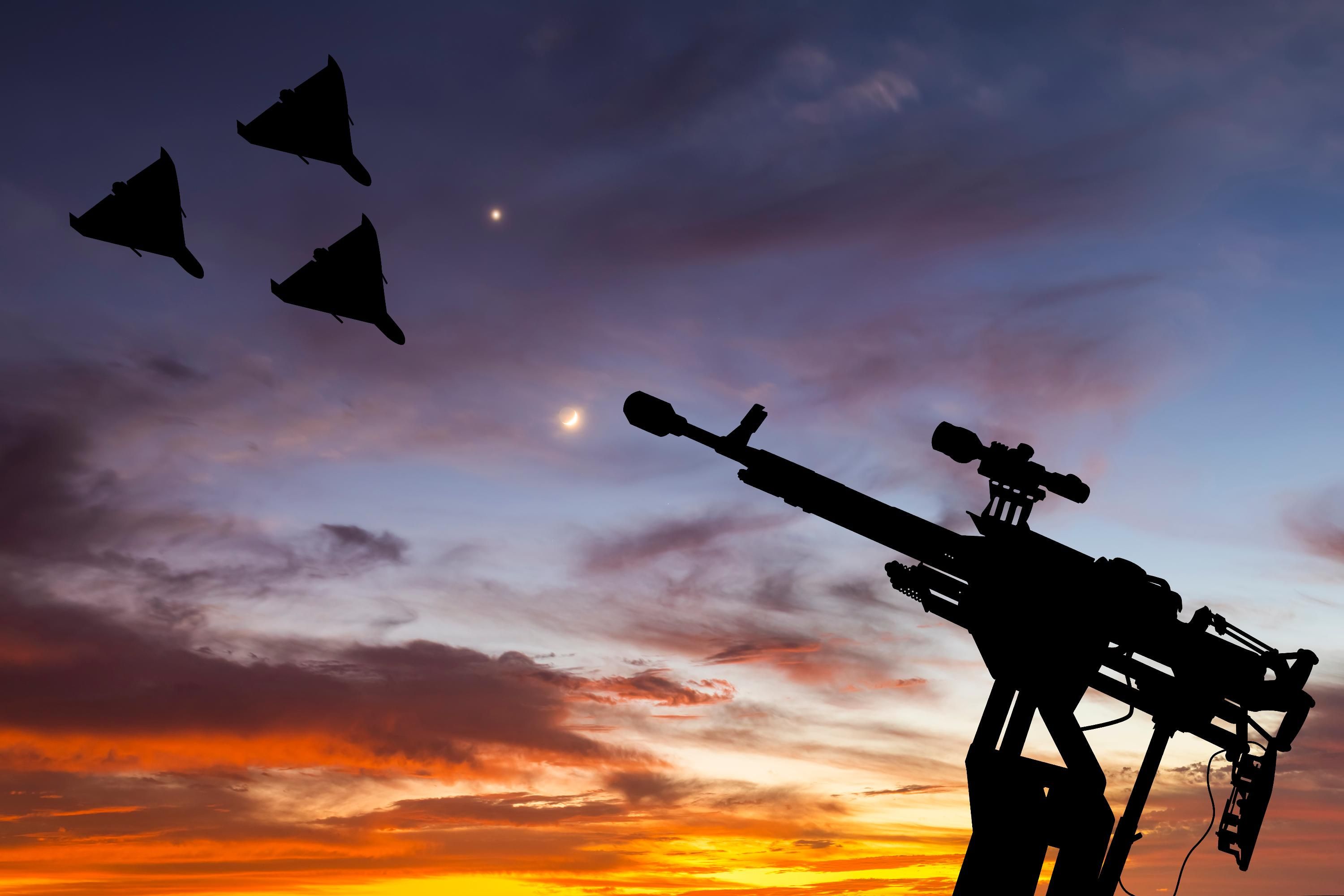 Сили ППО працювали у ніч на 8 березня Сили ППО працювали у ніч на 8 березня