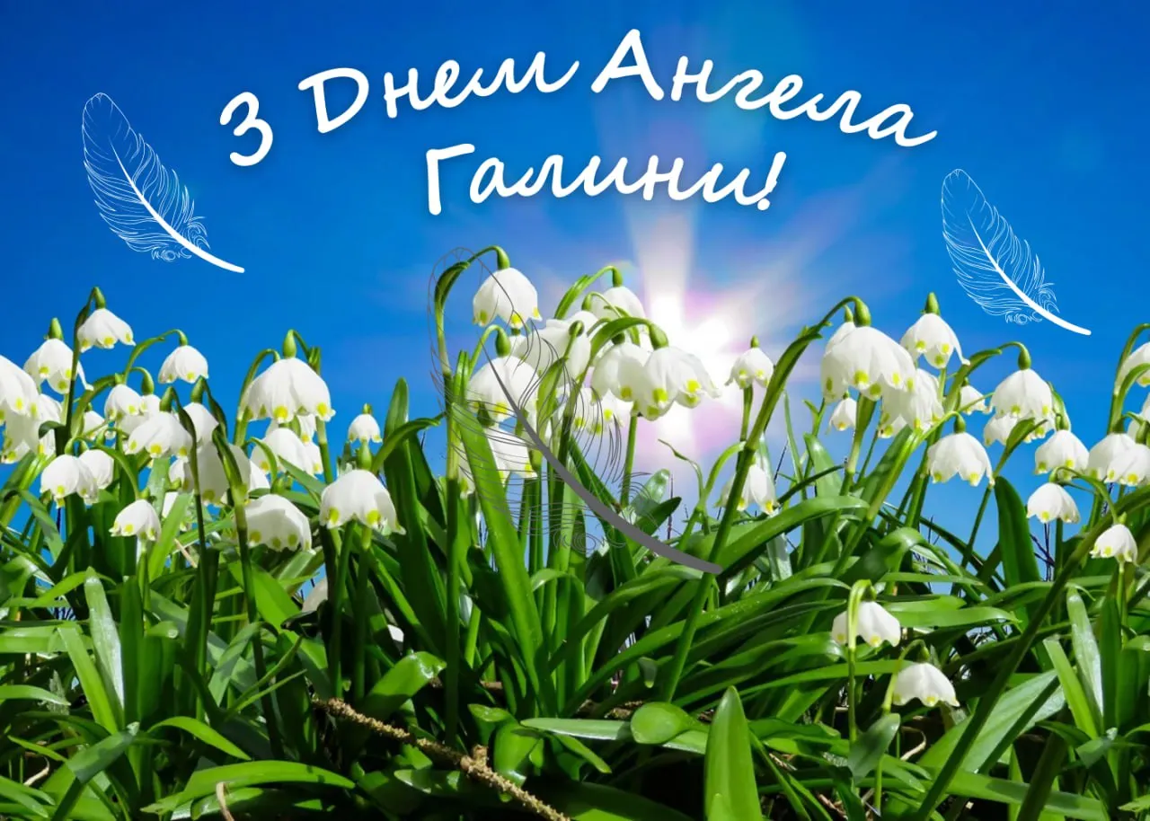 Привітання з Днем ангела Галини 2026