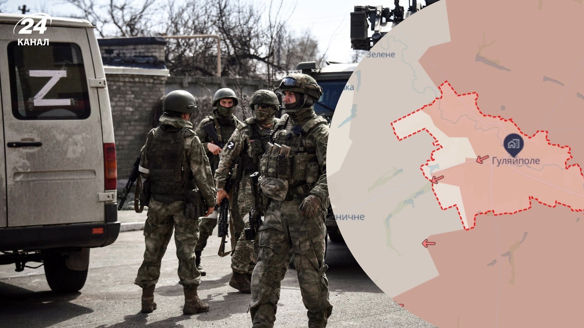 Росія перекинула морпіхів під Гуляйполе Росія перекинула морпіхів під Гуляйполе