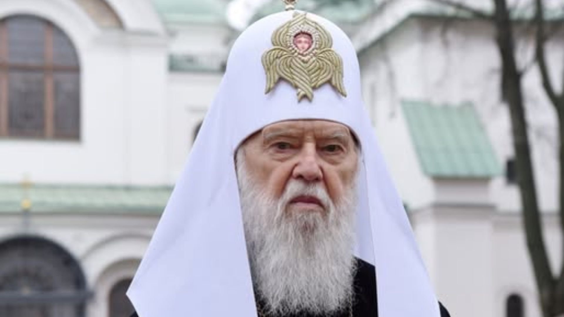 Патриарха Филарета госпитализировали в больницу - 24 Канал Патриарха Филарета госпитализировали в больницу - 24 Канал