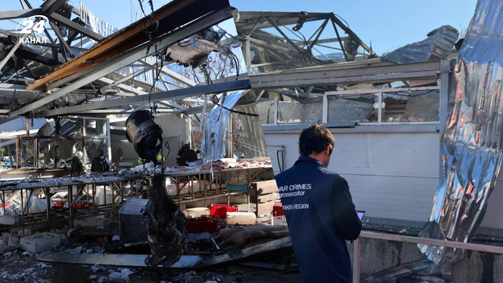 В Харькове вражеский дрон уничтожил мясокомбинат: есть жертвы и раненые - Харьков