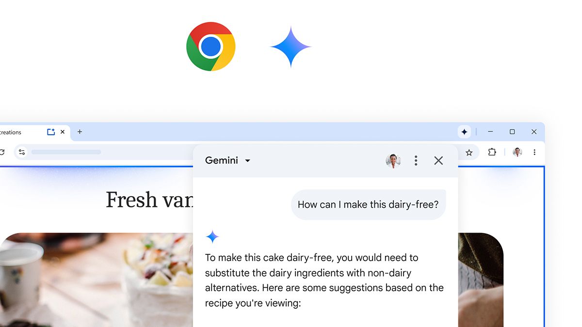 Gemini в Chrome получил поддержку украинского языка и новые функции