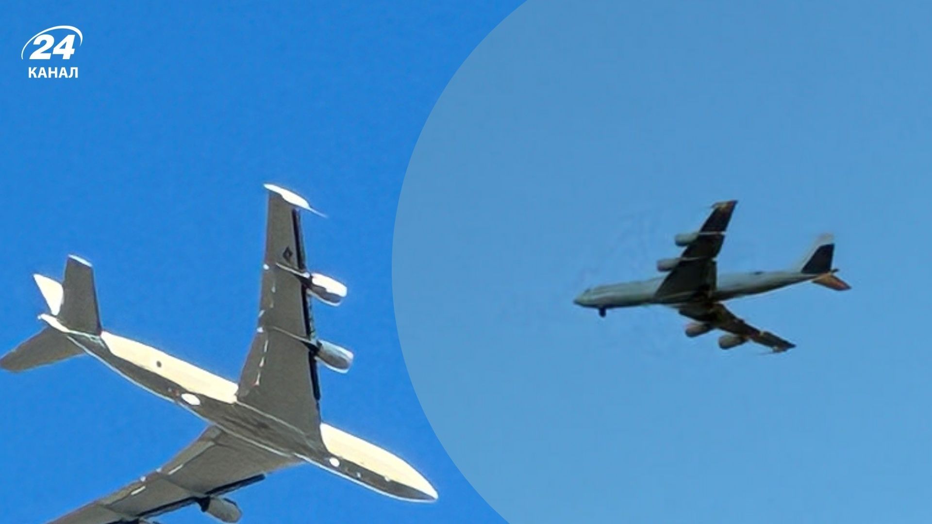 Boeing E-6B Mercury видели над Калифорнией 8 марта 2026 года Boeing E-6B Mercury видели над Калифорнией 8 марта 2026 года